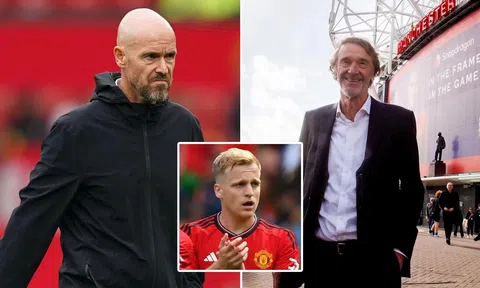 Tin chuyển nhượng mới nhất 23/10: Vụ Man Utd sa thải HLV Ten Hag có biến; Van de Beek cập bến Real?