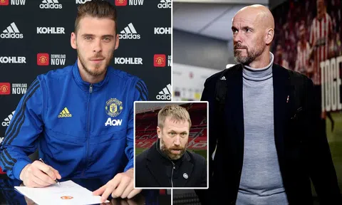 Tin chuyển nhượng mới nhất 24/10: Bước ngoặt vụ MU tái ký De Gea; Graham Potter đồng ý thay Ten Hag?