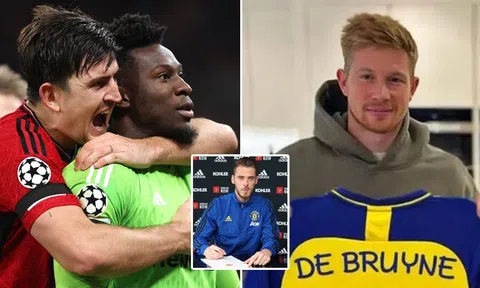 Tin chuyển nhượng mới nhất 25/10: Ngã ngũ vụ MU tái ký De Gea thay Onana; De Bruyne cập bến Al Nassr?