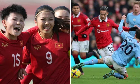 Kết quả bóng đá hôm nay: ĐT nữ Việt Nam đại thắng ở VL Olympic 2024; MU khiến Man City ôm hận?