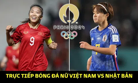 Xem trực tiếp bóng đá ĐT nữ Việt Nam vs ĐT nữ Nhật Bản ở đâu, kênh nào? Link xem trực tuyến VL Olympic 2024