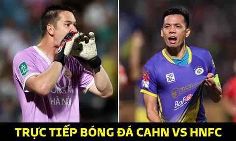 Trực tiếp bóng đá CLB CAHN vs Hà Nội FC - V.League 2023/24: Filip Nguyễn lu mờ trước QBV Việt Nam?