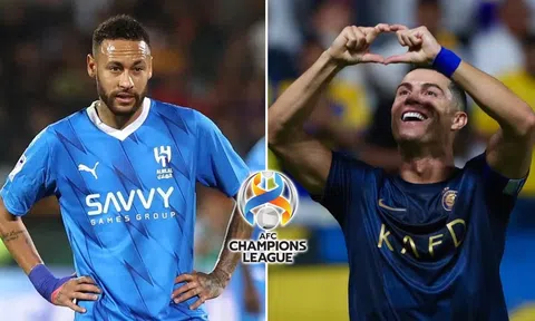 Kết quả bóng đá AFC Champions League hôm nay: Ronaldo đi vào lịch sử Al Nassr; Neymar nhận cảnh báo?