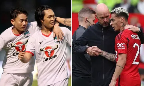 Tin chuyển nhượng tối 7/11: Vụ Man Utd thanh lý Antony ngã ngũ; Trò cưng HLV Park chia tay HAGL?