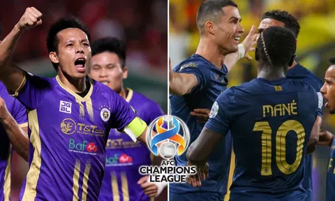 Kết quả bóng đá AFC Champions League hôm nay: Al Nassr nhận tin vui; Hà Nội FC tạo địa chấn