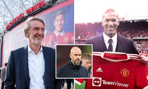Tin chuyển nhượng tối 10/11: Tỷ phú Anh tiếp quản thành công MU; Zidane xác nhận vụ thay thế Ten Hag?
