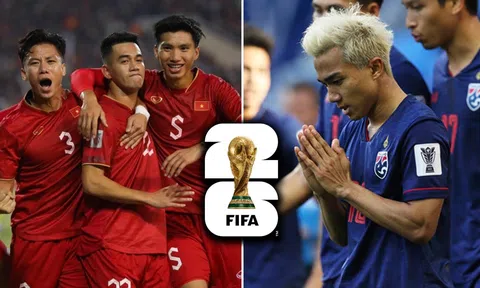 Bỏ xa Thái Lan trên BXH FIFA, ĐT Việt Nam bất ngờ có 'vị thế mới' tại Vòng loại World Cup 2026