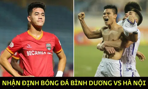 Nhận định bóng đá B. Bình Dương vs Hà Nội FC - V.League 2023/24: Tiền đạo số 1 ĐT Việt Nam tỏa sáng?
