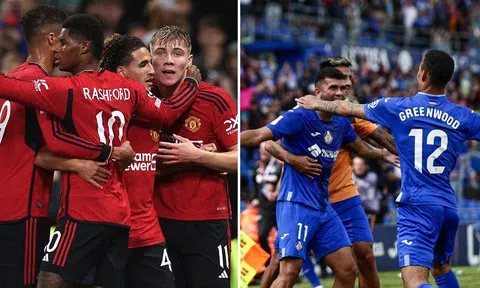 Kết quả bóng đá hôm nay: Greenwood gây sốt tại Getafe; Man Utd 'rơi tự do' trên BXH Ngoại hạng Anh