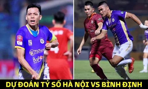 Dự đoán tỷ số Hà Nội FC vs Quy Nhơn Bình Định - V.League 2023/24: QBV Việt Nam gây sốt?