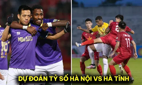 Dự đoán tỷ số Hà Nội FC vs HL Hà Tĩnh - V.League 2023/24: 'Bài tẩy' của HLV Troussier gây sốt?