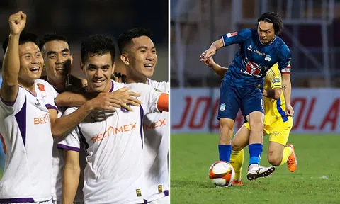 Bảng xếp hạng V.League 2023/24 mới nhất: Tiền đạo số 1 ĐT Việt Nam gây sốt; HAGL nhận 'báo động đỏ'?