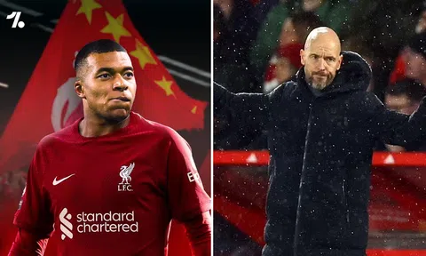 Tin chuyển nhượng mới nhất 3/1: Vụ Man Utd sa thải Ten Hag ngã ngũ; Mbappe cập bến Liverpool?
