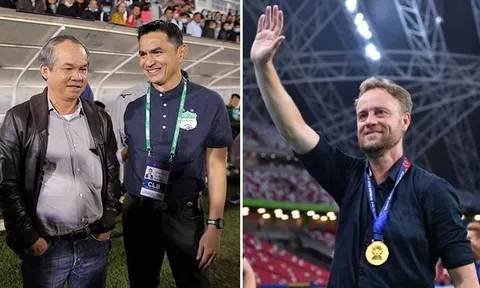 HLV Polking 'lật kèo' ĐKVĐ V.League, bầu Đức xác nhận vụ HLV Kiatisak chia tay HAGL đến CLB CAHN