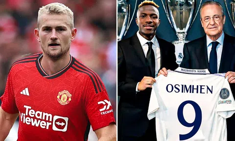Tin chuyển nhượng mới nhất 18/1: Real Madrid chiêu mộ Osimhen; De Ligt xác nhận đến Man United?