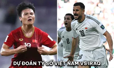 Dự đoán tỷ số ĐT Việt Nam vs ĐT Iraq - Asian Cup 2023: Quang Hải gây sốt trước ông lớn Tây Á?