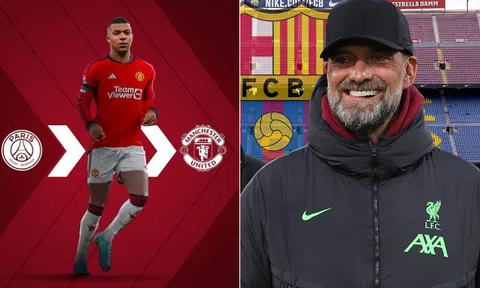 Tin chuyển nhượng tối 6/2: Vụ Jurgen Klopp đến Barca sáng tỏ; Mbappe 'quay xe' gia nhập Man Utd?