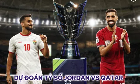 Dự đoán tỷ số Jordan vs Qatar - Chung kết Asian Cup 2023: 'Bại tướng của Quang Hải' lập kỷ lục?