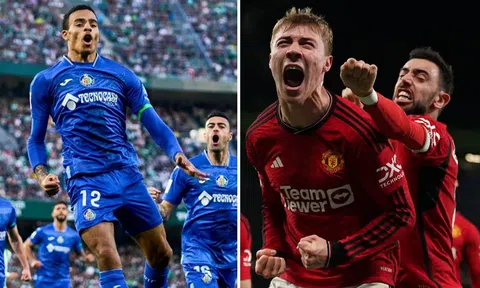 Kết quả bóng đá hôm nay: Greenwood lập kỷ lục ở Getafe; Man Utd gây sốt trên BXH Ngoại hạng Anh