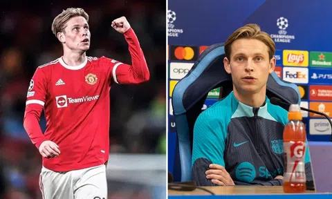 Trước thềm đại chiến ở Champions League, De Jong bất ngờ lên tiếng về thương vụ chuyển đến Man Utd