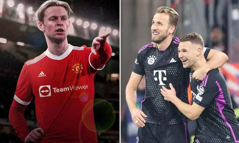 Tin chuyển nhượng tối 21/2: Xác nhận vụ De Jong đến MU; Man Utd chốt xong bom tấn từ Bayern Munich?