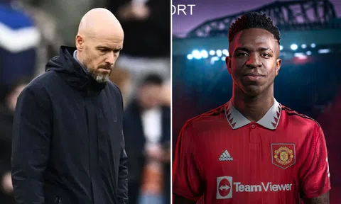Tin chuyển nhượng tối 26/2: Tỷ phú Anh ra phán quyết vụ sa thải Ten Hag; Vinicius đồng ý đến Man Utd?