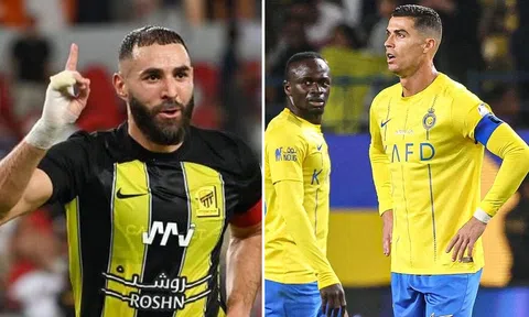 Kết quả bóng đá hôm nay: Benzema gây sốt ở Al Itiihad; Ronaldo nhận trái đắng trên BXH Saudi League