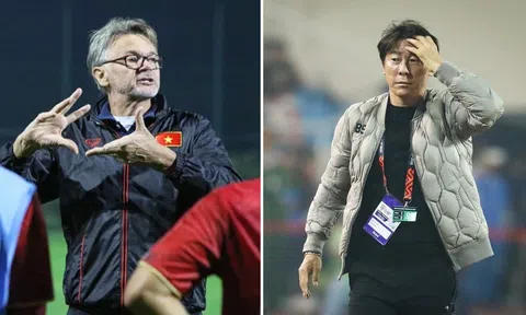 HLV Shin Tae Yong bị ĐT Việt Nam 'át vía', HLV Troussier rộng cửa phá dớp trước Indonesia?
