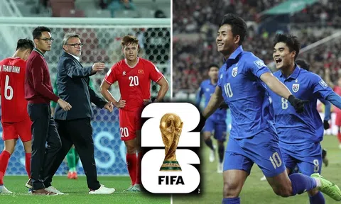 Kết quả Vòng loại World Cup 2026 hôm nay: Thái Lan tạo địa chấn; ĐT Việt Nam lao dốc trên BXH FIFA?