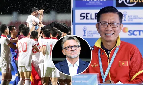 Lập cột mốc khiến HLV Troussier 'bất lực', HLV Hoàng Anh Tuấn nhận 'món quà' trước VCK U23 châu Á