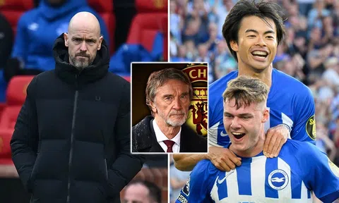 Tin chuyển nhượng mới nhất 5/4: Man Utd chi đậm cho 'báu vật'  Brighton; Tỷ phú Anh sa thải Ten Hag?