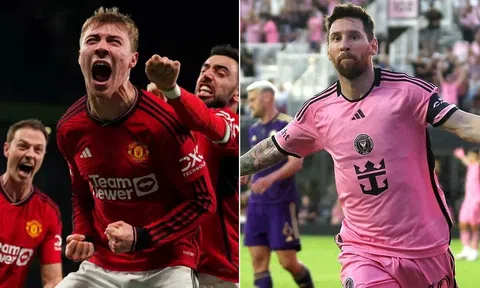 Kết quả bóng đá hôm nay: Messi lập kỷ lục ở Inter Miami; Man Utd nhận tin vui trên BXH Ngoại hạng Anh
