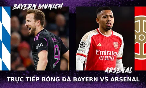 Trực tiếp bóng đá Bayern Munich vs Arsenal - Lượt về tứ kết Champions League: Pháo Thủ dừng bước?