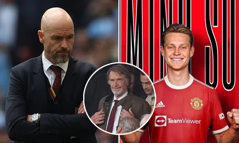 Tin chuyển nhượng mới nhất 22/4: Man Utd nhận tin vui vụ De Jong; HLV Ten Hag bị MU sa thải?