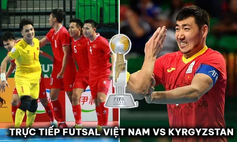 Xem trực tiếp play-off futsal Việt Nam vs Kyrgyzstan ở đâu, kênh nào? Link xem ĐT Futsal Việt Nam