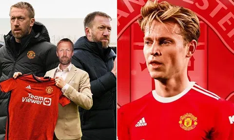 Tin chuyển nhượng mới nhất 27/4: Graham Potter gật đầu với Man Utd; MU chiêu mộ De Jong với giá rẻ khó tin?