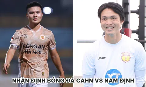Nhận định bóng đá CLB CAHN vs Nam Định - Vòng 16 V.League 2023/24: Tuấn Anh làm lu mờ Quang Hải?
