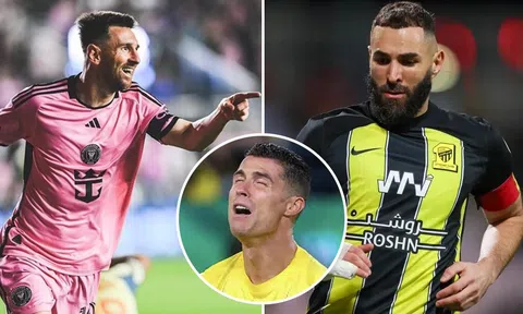 Kết quả bóng đá hôm nay: Benzema gieo sầu cho Ronaldo ở Saudi; Messi đi vào lịch sử Inter Miami