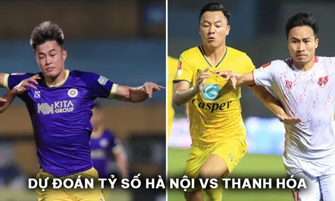 Dự đoán tỷ số Hà Nội vs Thanh Hóa - Vòng 20 V.League: Ngôi sao thay thế Hoàng Đức lập kỷ lục?