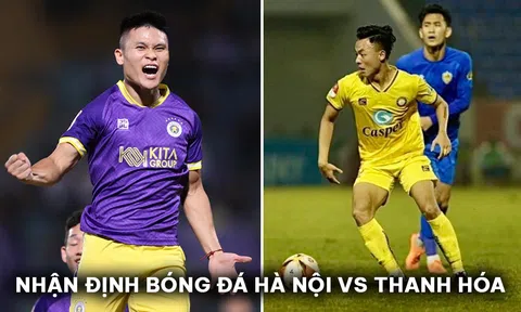 Nhận định bóng đá Hà Nội vs Thanh Hóa - Vòng 20 V.League: Thần đồng ĐT Việt Nam lu mờ trước Tuấn Hải?