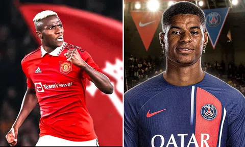 PSG kích hoạt thương vụ Rashford, Man Utd lập tức chiêu mộ Victor Osimhen với mức giá khó tin?