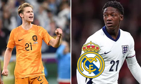 Tin nóng EURO 2/6: ĐT Hà Lan nhận tin vui từ De Jong; Mainoo đến Real Madrid sau VCK EURO 2024?