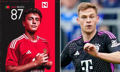 Tin chuyển nhượng mới nhất 11/6: Bayern đồng ý bán Kimmich cho Man Utd; Joao Neves chính thức đến MU?