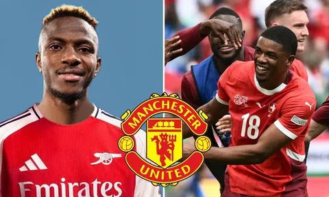 Bị Arsenal nẫng tay trên vụ Osimhen, Man Utd chốt phương án thay thế hoàn hảo nhờ Euro 2024?