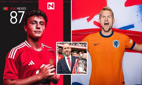 Tin chuyển nhượng mới nhất 16/6: Joao Neves xác nhận đến Man Utd; MU chiêu mộ 'của hiếm' tại EURO 2024