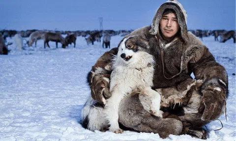 Đứng hình trước tộc người độc lạ, cởi đồ ngủ trong lều tuyết ở Bắc Cực bất chấp nhiệt độ -40°C