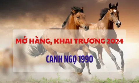 Chọn ngày mở hàng, khai trương năm 2024 cho tuổi Canh Ngọ 1990 buôn may bán đắt