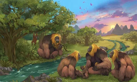 Những chiếc răng khổng lồ hé lộ nguyên nhân khiến loài vượn lớn nhất thế giới tuyệt chủng