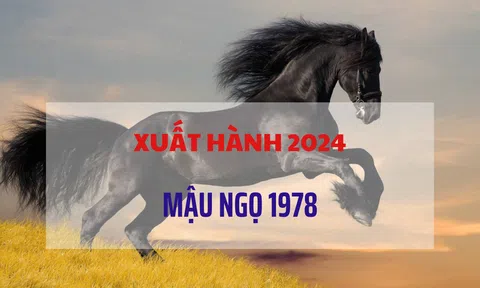 Xem ngày giờ xuất hành tết Giáp Thìn 2024 cho gia chủ tuổi Mậu Ngọ 1978