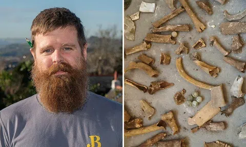 Đào nền nhà, thợ sửa ống nước bàng hoàng phát hiện vật 'trừ tà ma' chôn bên dưới